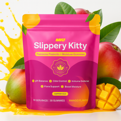 Slippery Kitty Feminine Probiotic + Moisture Gummies